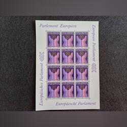 Filatelia - Luxemburgo – Folha nova Parlamento Eur. Selos