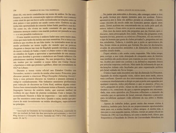 Memórias de uma Vida Inesperada - Rainha Noor. Livros