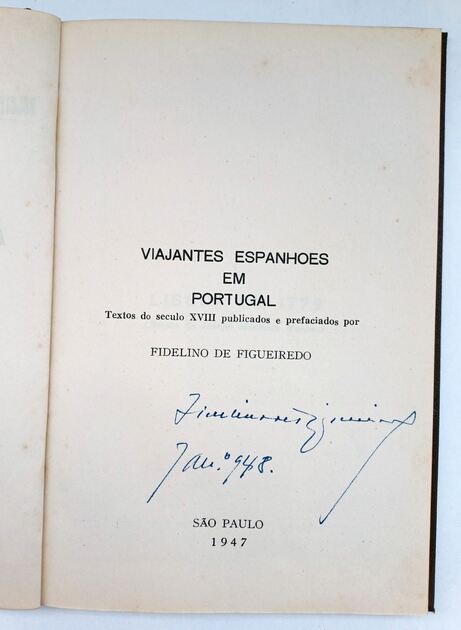 Viajantes Espanhoes em Portugal . Livros