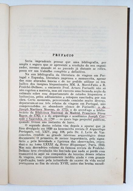 Viajantes Espanhoes em Portugal . Livros