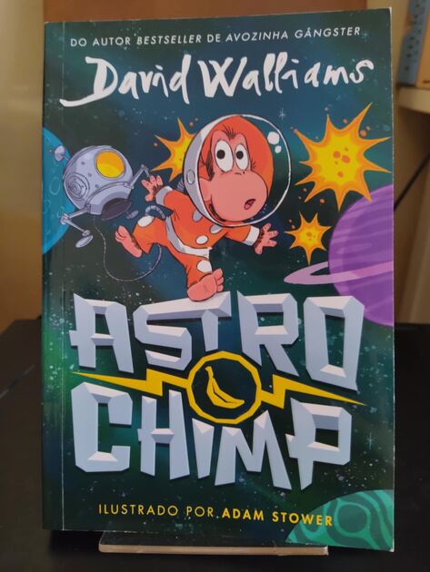 Livro “Astrochimp”. Livros