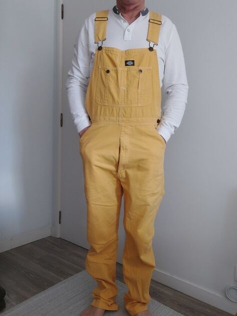 Jardineiras macacão – Dickies – tamanho L europeu . Outros Moda Homem