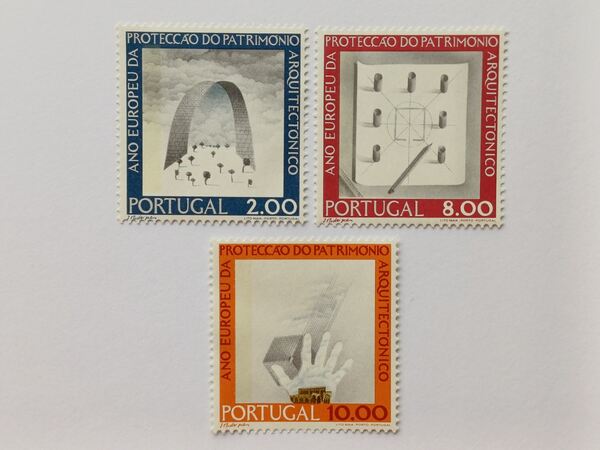 Ano Europeu Protecção Património Arquitectónico. Selos