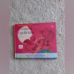 Livro elefante cor de rosa . Livros. Areeiro.      Português