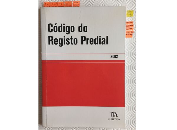 Código do Registo Predial, 2002 . Livros