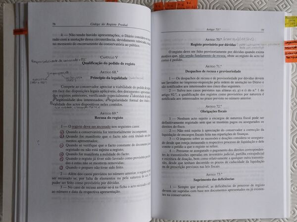 Código do Registo Predial, 2002 . Livros