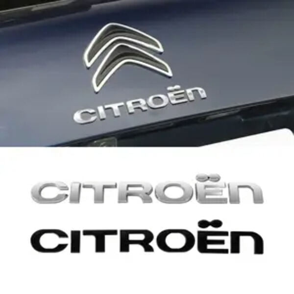Letras Citroen. Acessórios para Carros