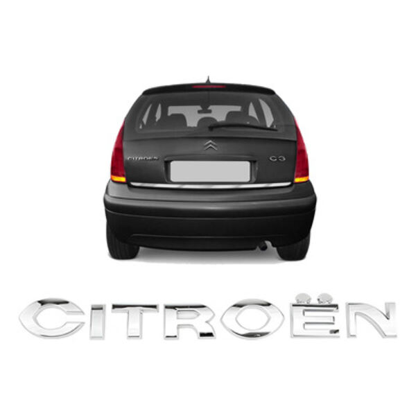 Letras Citroen. Acessórios para Carros