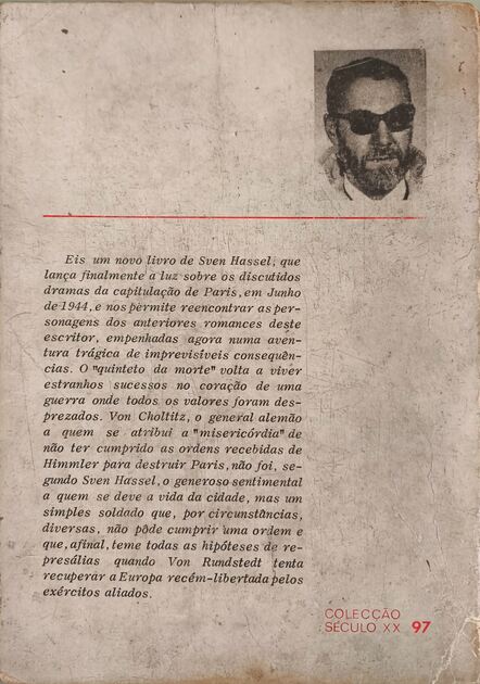 Destruam Paris! - Sven Hassel. Livros