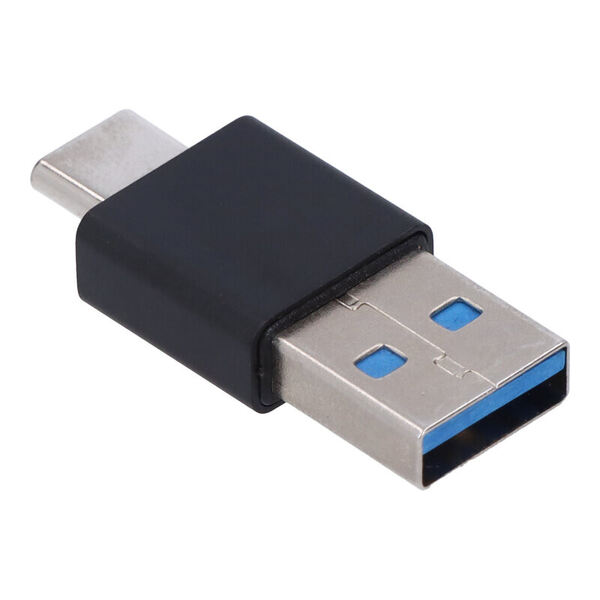 Adaptador USB 3.0 (macho) tipo C (macho) de 5 Gbps. Adaptadores