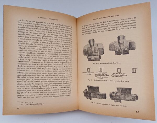 História das invenções mecânicas – 2 Volumes . Livros