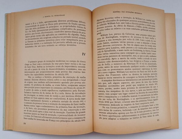 História das invenções mecânicas – 2 Volumes . Livros
