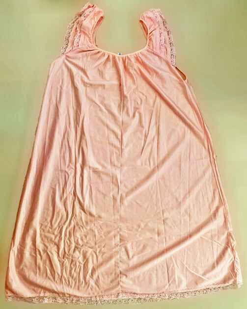 Camisa de Dormir Rosa Suave, Nova. Lingerie