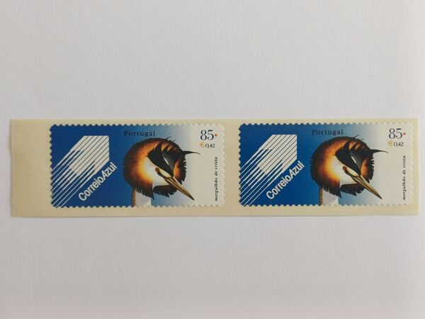 Aves de Portugal (1º grupo), 2000 Tira de 3 selos. Selos