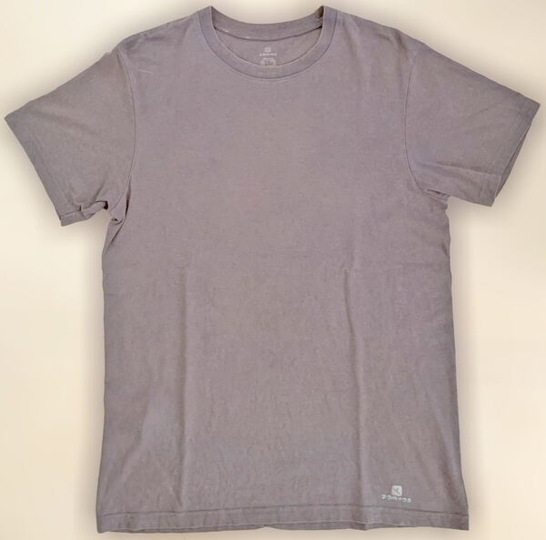 T-Shirt de Adulto Unissexo, Cinza. T-shirts para Homem
