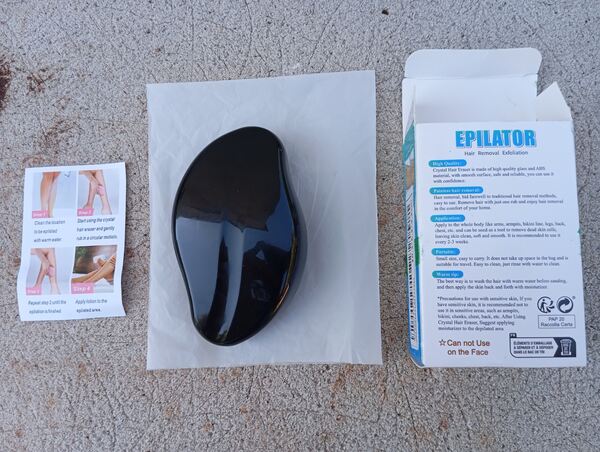 Depiladora de Cristal . Cuidado para o corpo