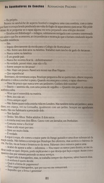Os Apanhadores de Conchas - Rosamunde Pilcher. Livros