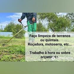 Faço limpeza de Terrenos com roçadora. Outros Empregos