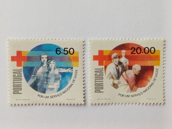 Portugal - Por um Serviço Nacional de Saúde, 1979. Selos