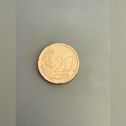 Vendo moeda de 20 cêntimos . Moedas