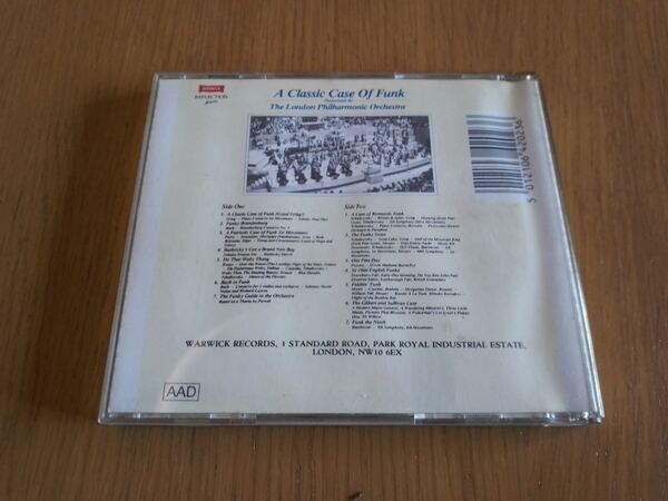 CD Classic Case Of Funk - The London Phillharmonic. Vinil, CDs