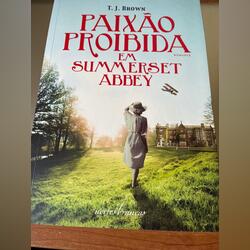Paixão Proibida em Summerset Abbey. Livros. Gondomar. Romance     Português Novo / Como novo Capa mole