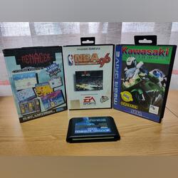 Conjunto de jogos Mega Drive. Videojogos