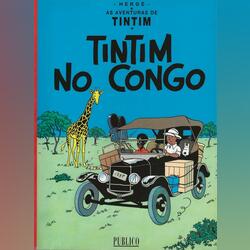 Tintim No Congo. Banda Desenhada