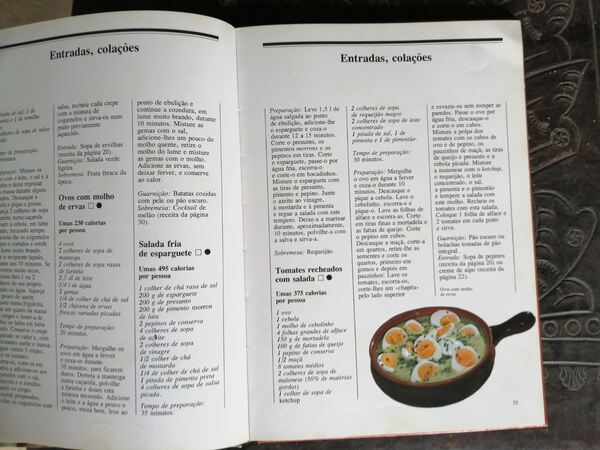 livro de receitas, cozinha mais saudavel - 1985. Alimentos e bebidas