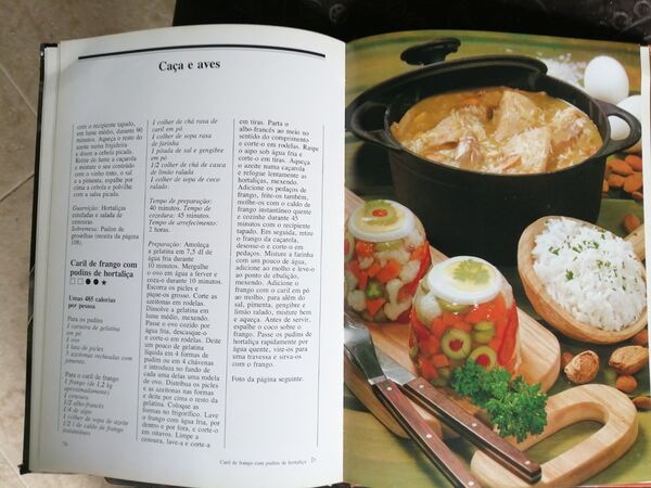 livro de receitas, cozinha mais saudavel - 1985. Alimentos e bebidas