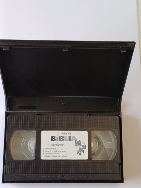 Cassete vídeo VHS Histórias da Biblia . Filmes e DVDs