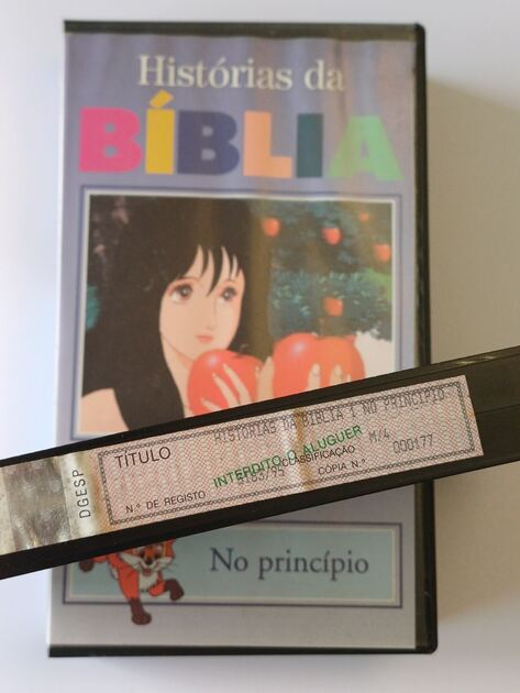 Cassete vídeo VHS Histórias da Biblia . Filmes e DVDs