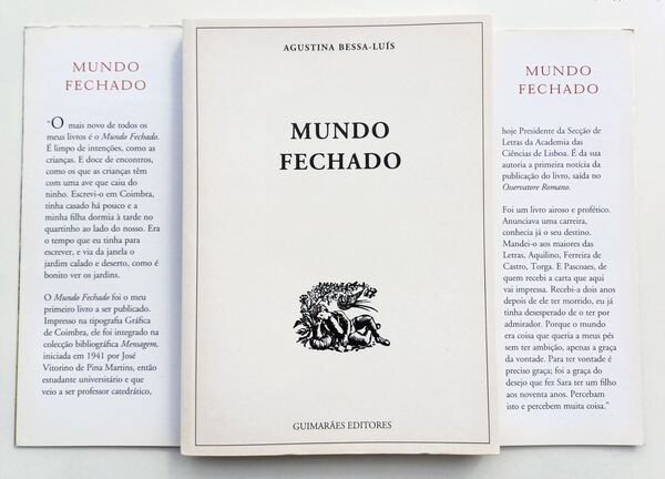 Mundo Fechado, de Agustina Bessa-Luís . Livros