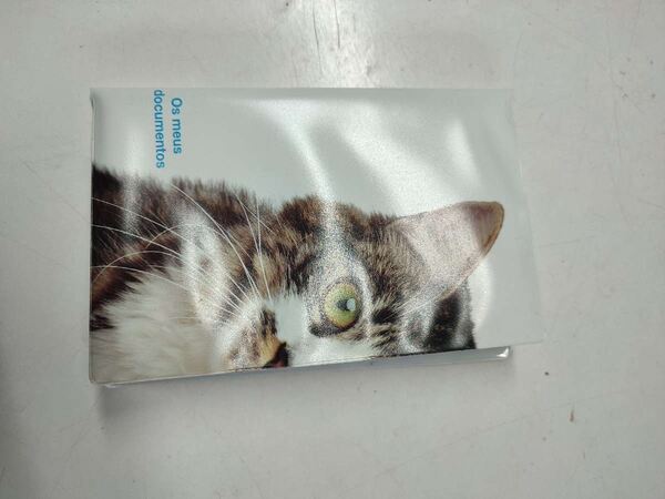 Porta Documentos do cão e gato. Animais