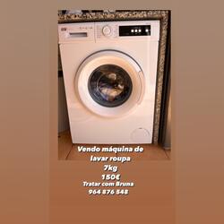 Máquina de lavar roupa . Máquinas de Lavar Roupa. Silves. 7 kg    