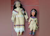 4 bonecas vintage indígenas. Bonecas