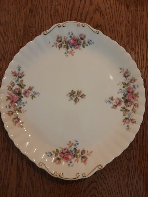Conjunto Royal Albert "Moss Rose". Louças