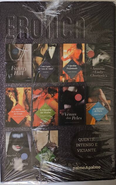 10 Livros Literatura Erótica (na caixa, selados). Livros