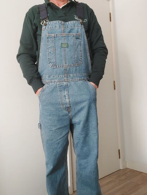 Jardineiras macacão – Pull & Bear – tamanho M euro. Outros Moda Homem