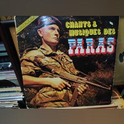 vendo disco de canções dos paraquedistas franceses. Vinil, CDs