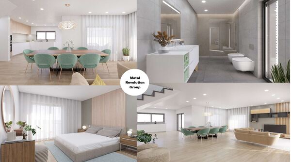 Moradia Térrea T2/ Braga/ Projeto Chave na Mão. Casa e apartamentos para vender