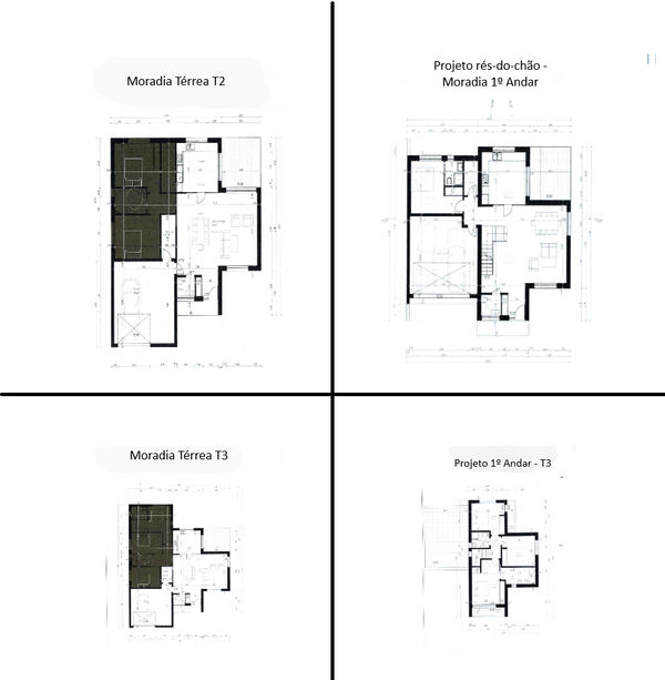 Moradia Térrea T2/ Braga/ Projeto Chave na Mão. Casa e apartamentos para vender