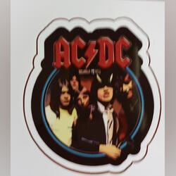 Sticker, autocolante. AC/DC. Outras Artes e Coleccionismo