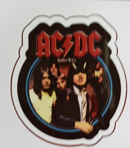 Sticker, autocolante. AC/DC. Outras Artes e Coleccionismo