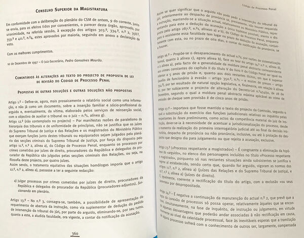 Código de Processo Penal – Volume II – Tomo I, com. Livros