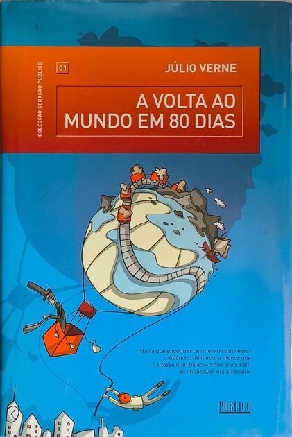 A Volta ao Mundo em 80 Dias - Júlio Verne. Livros