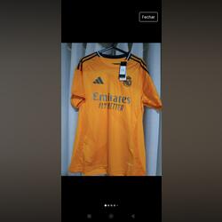 camisola alternativa do Real Madrid . Camisolas futebol