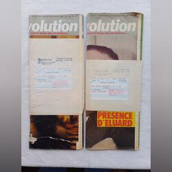 Revistas Révolution de 1982 dirigidas a Á. Cunhal. Revistas. Avenidas Novas.      Muito bom Internacionais