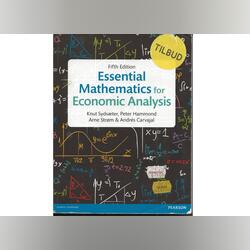 Essential Mathematics for Economic Analysis . Livros