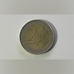 Moeda de 2€ Rara de 2001. Moedas